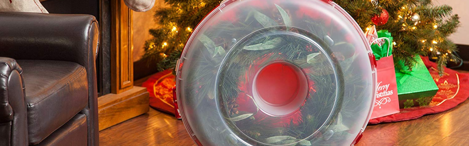 Favorite Organizing Things: Wreath Case | Uncluttered